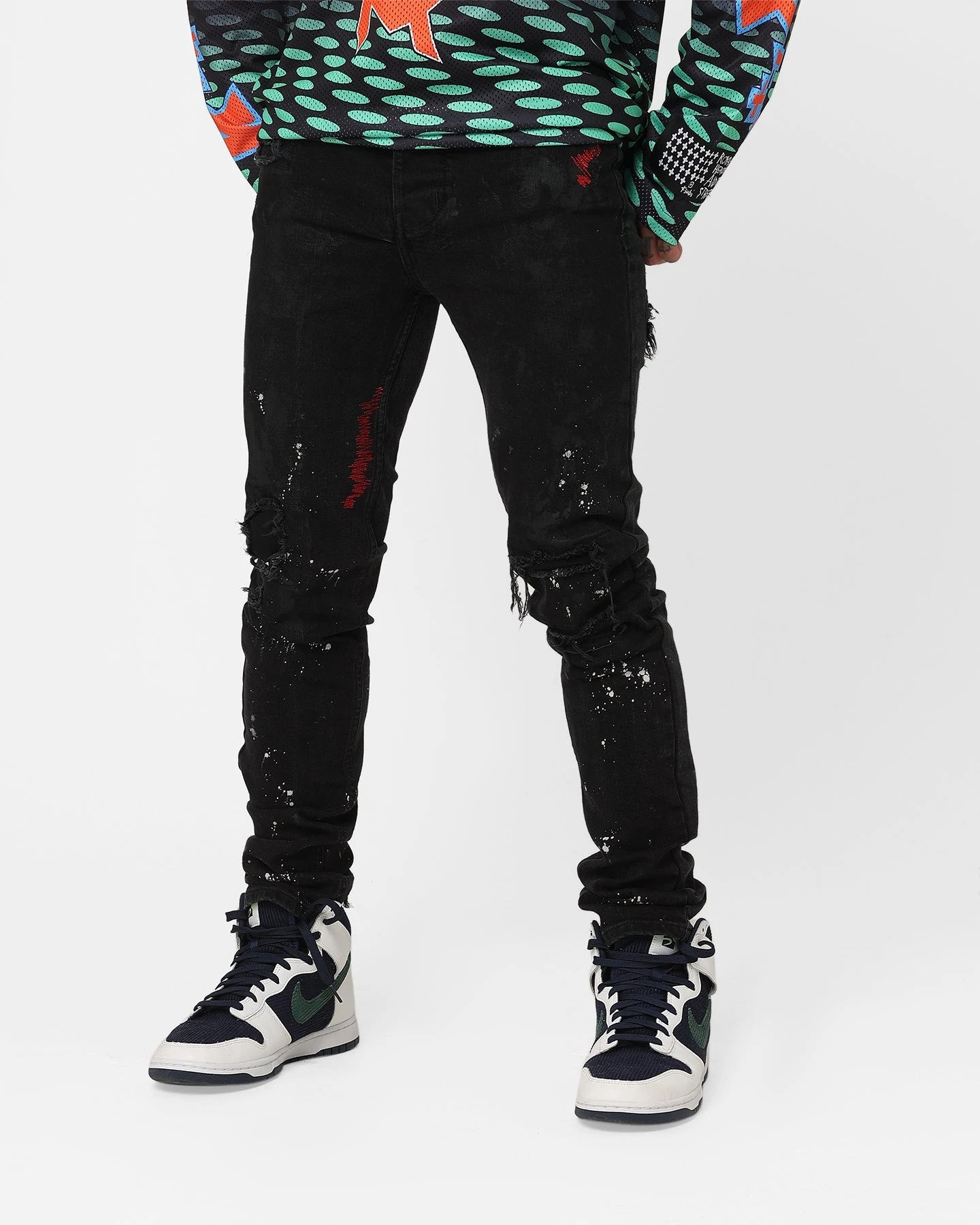 Ksubi X A$AP TyY Chitch Boneyard Jeans Black