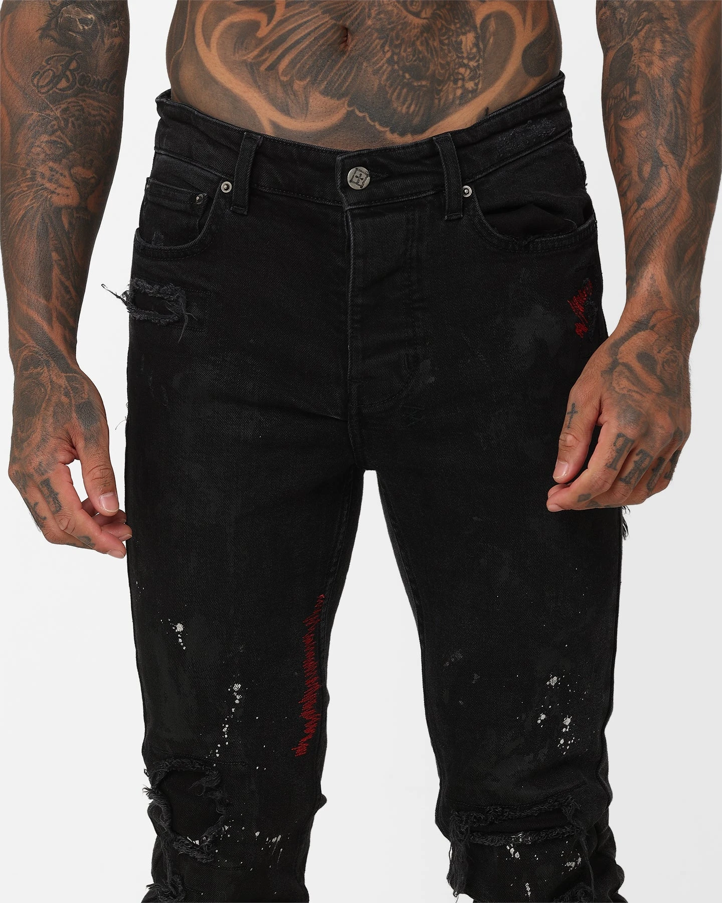 Ksubi X A$AP TyY Chitch Boneyard Jeans Black - Image 7