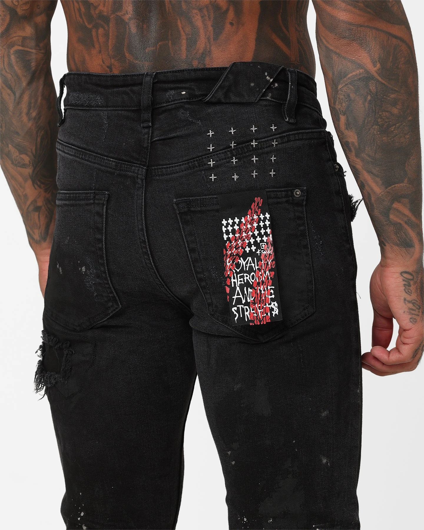 Ksubi X A$AP TyY Chitch Boneyard Jeans Black - Image 8