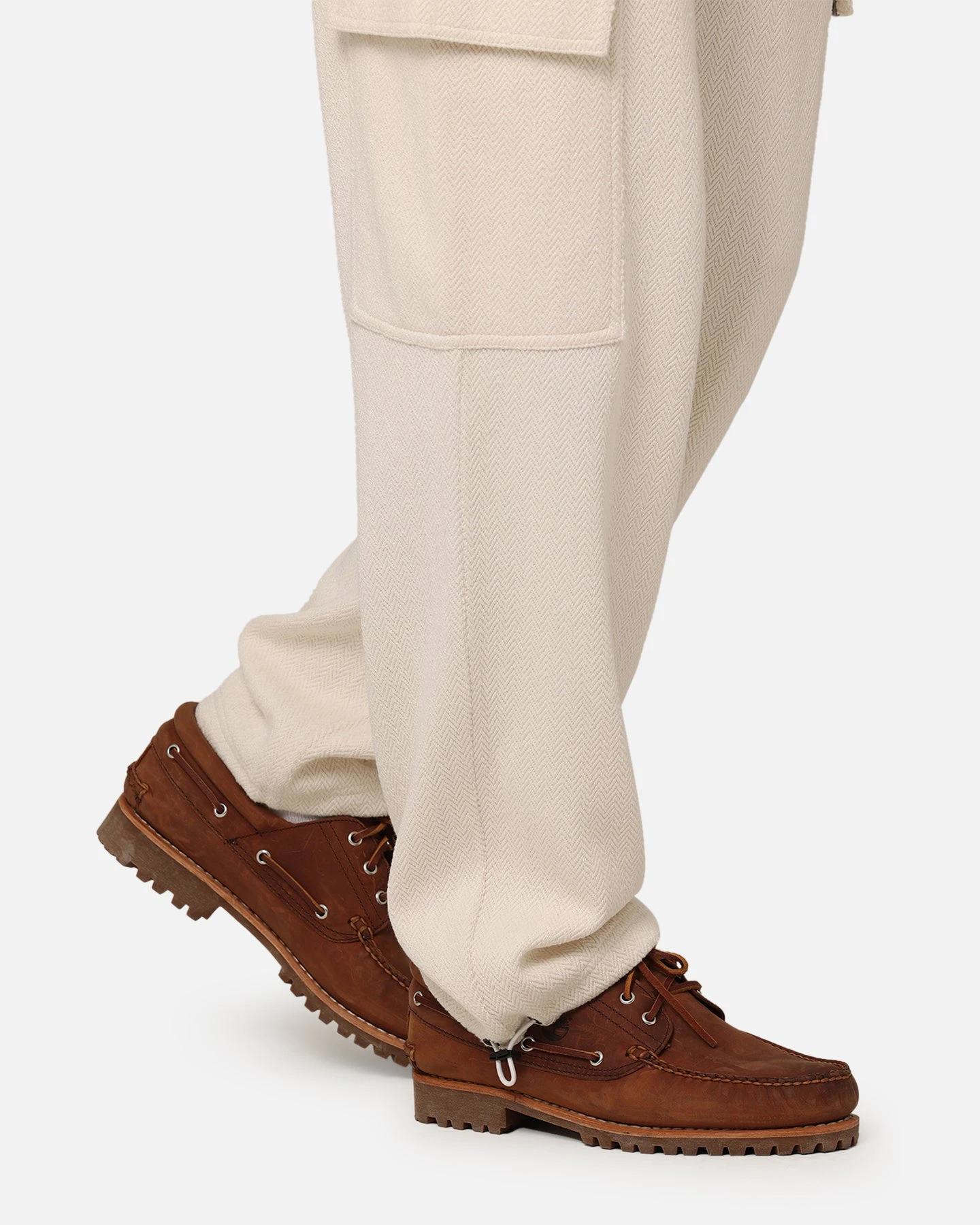 Carre Grain Superior Cargo Jogger Off White - Image 3