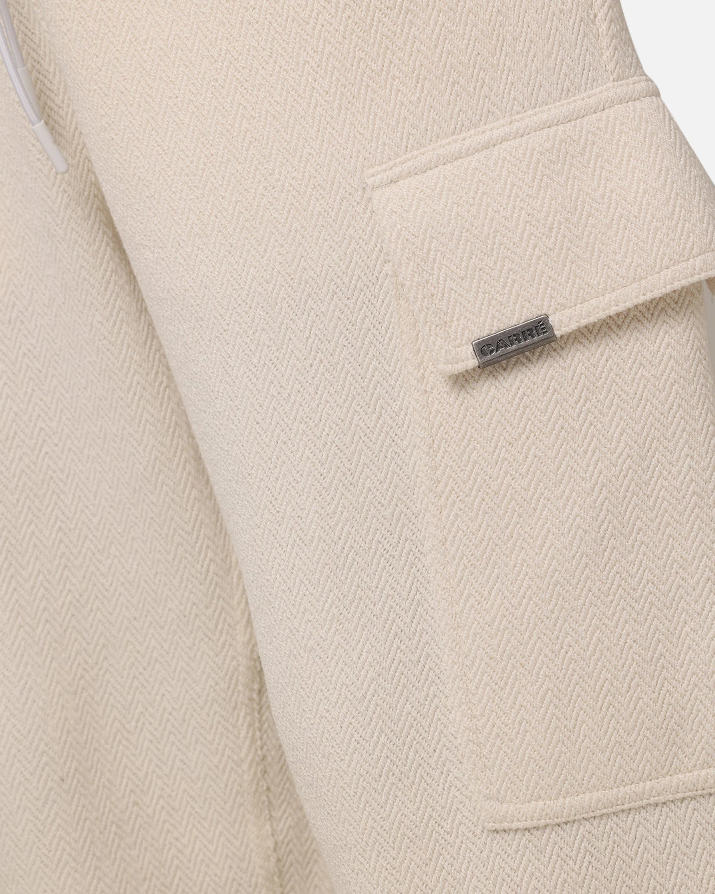 Carre Grain Superior Cargo Jogger Off White - Image 9