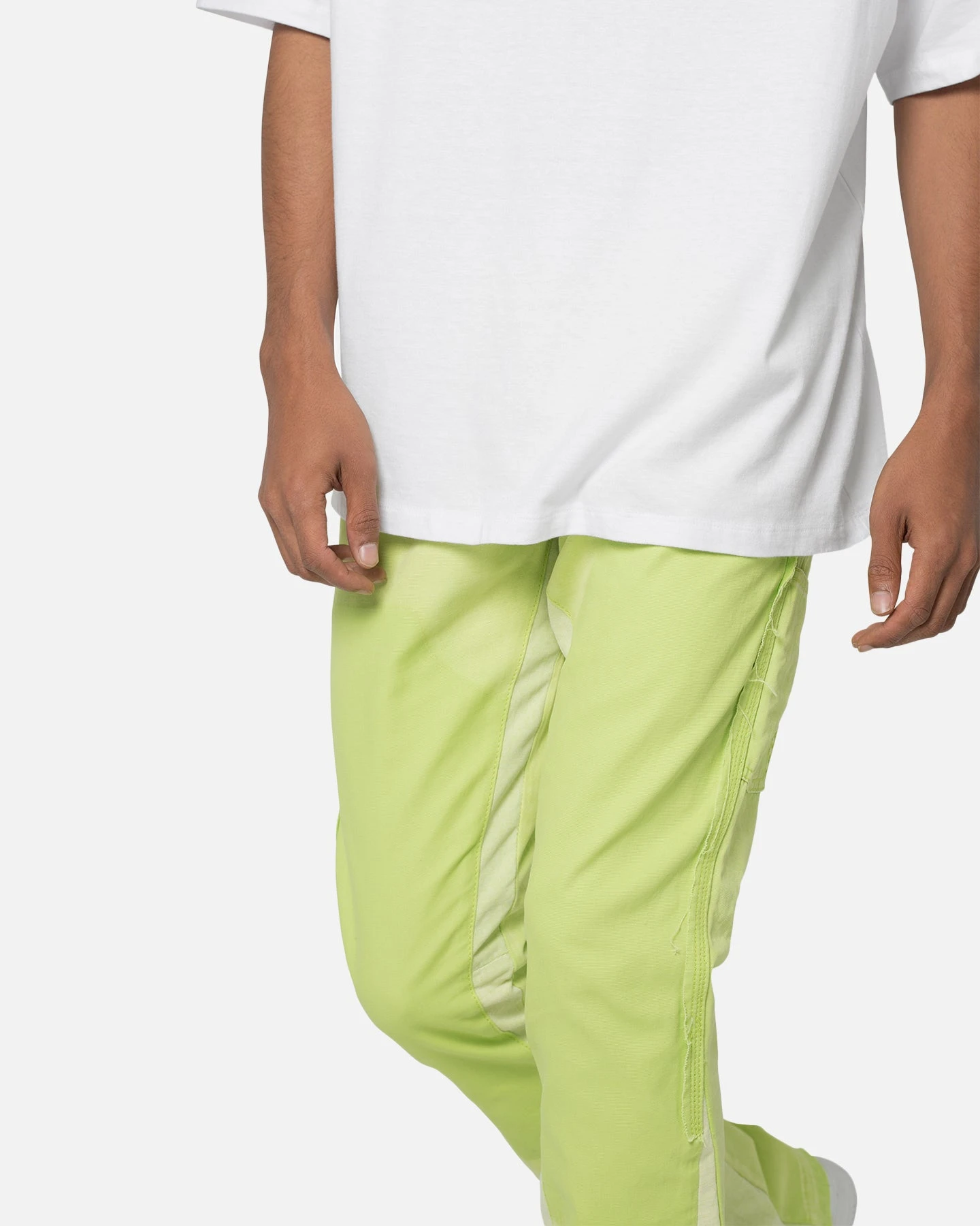 MNML B501 Flare Denim Jeans Green - Image 5