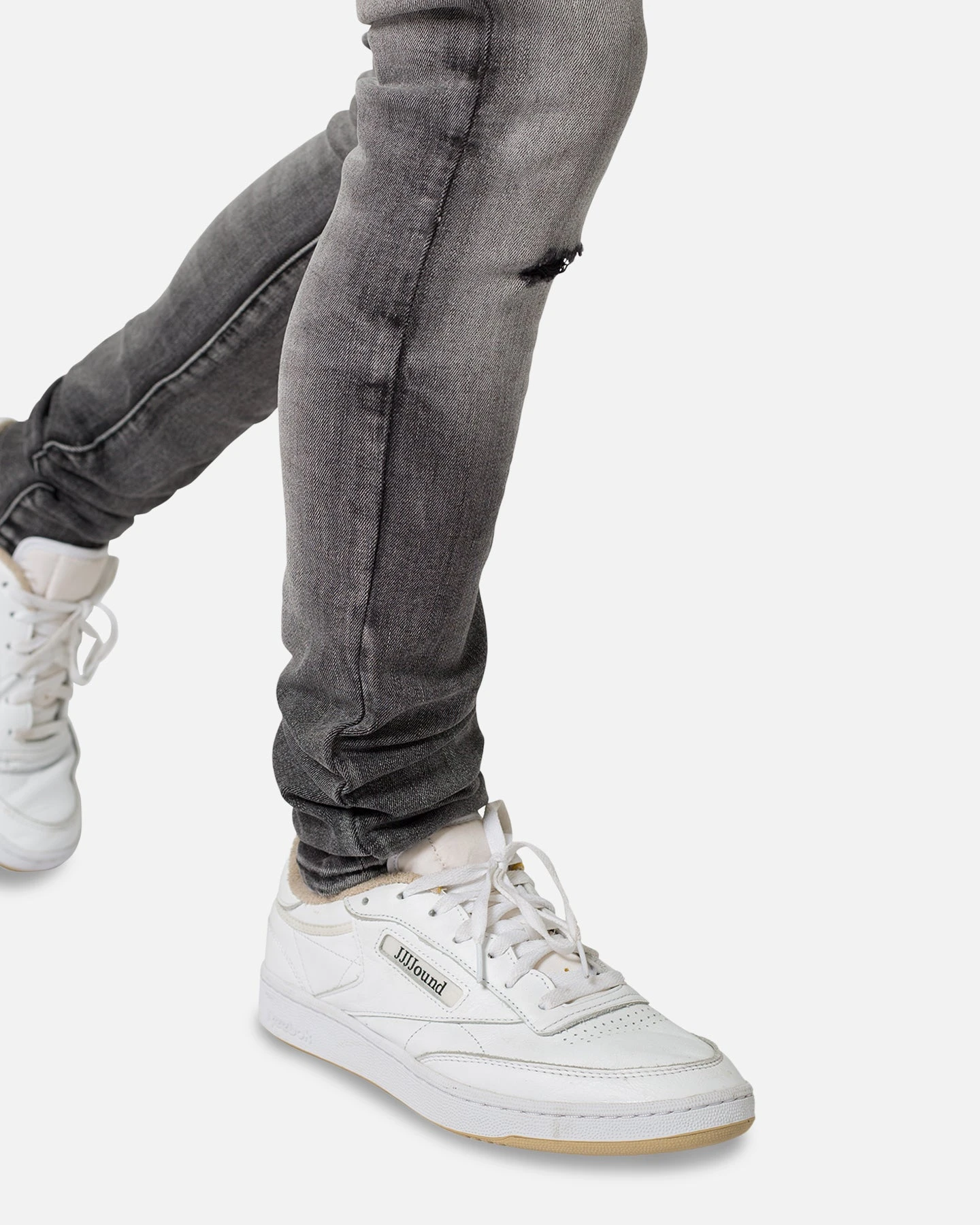 MNML X542 Skinny Denim Jeans Black - Image 6