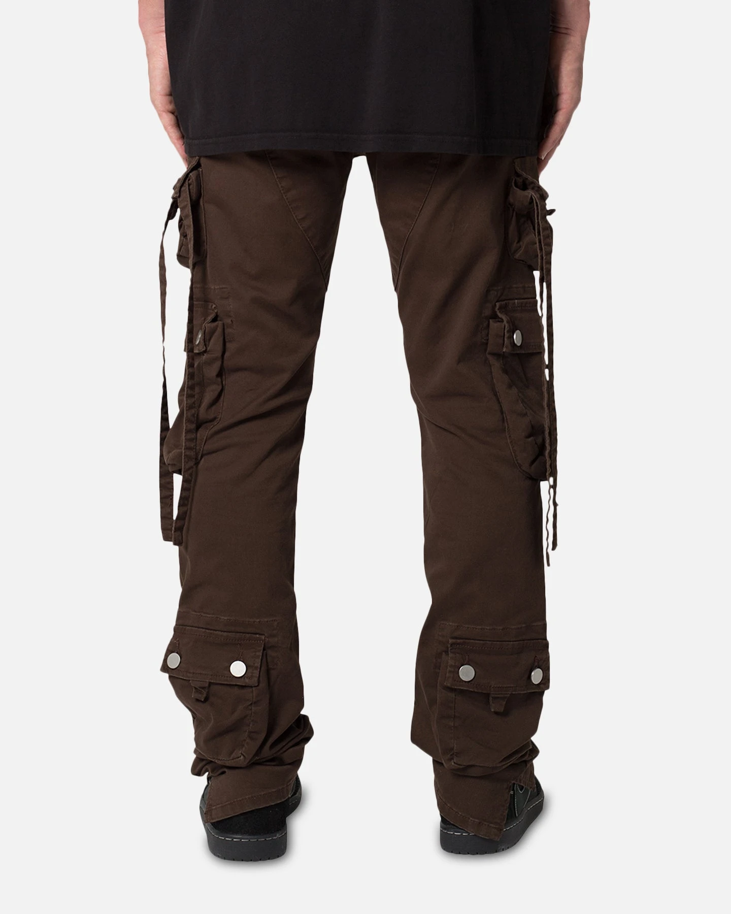 MNML D152 Cargo Pants Chocolate - Image 4