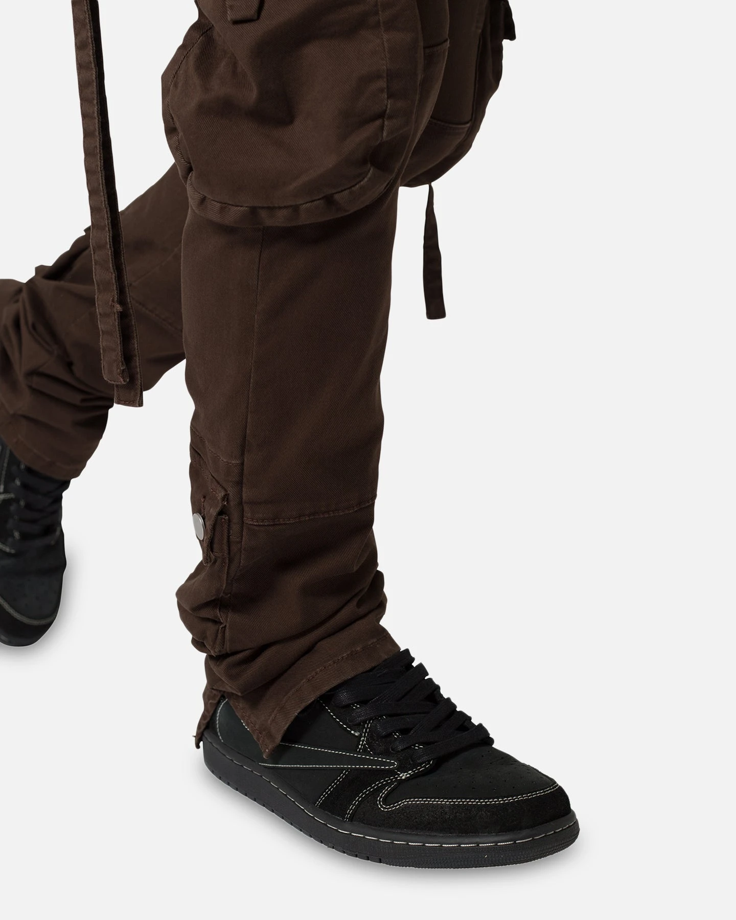 MNML D152 Cargo Pants Chocolate - Image 6
